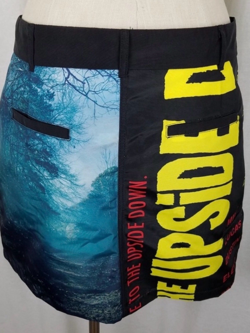 Forever 21 X Stranger Things Upside Down Skirt